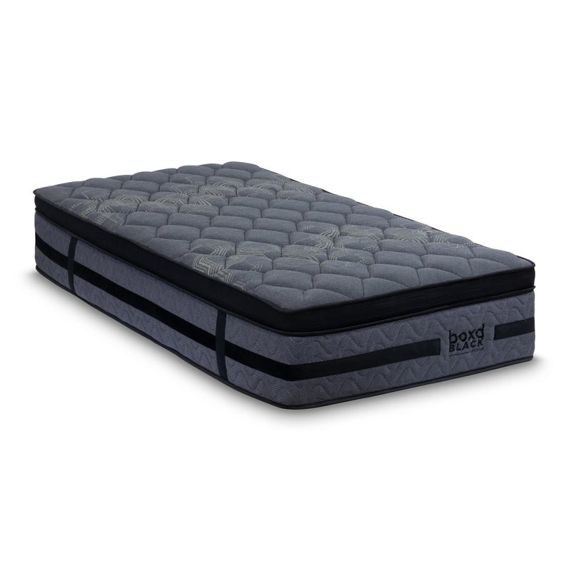 The Boxd Pocket Coil Single Mattress - Plush available to purchase from Warehouse Furniture Clearance at our next sale event.