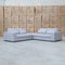 The Mayfield Deep Seat Modular Corner Lounge - Silver available to purchase from Warehouse Furniture Clearance at our next sale event.