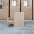 The Melba Curved Messmate Two Drawer Bedside