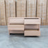 The Melba Curved Australian Messmate Six Drawer Dresser