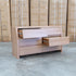 The Melba Curved Australian Messmate Six Drawer Dresser