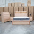 The Melba Messmate King Gaslift Bed with Reading Lights