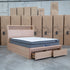 The Melba Messmate King Gaslift Bed with Reading Lights