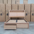 The Melba Messmate King Gaslift Bed with Reading Lights