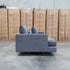 Melbourne Deep Seat Feather & Foam Two Seat Sofa - Obsidian