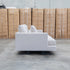 The Melbourne Deep Seat Feather & Foam Three Seat Sofa - Biscuit