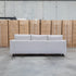 The Melbourne Deep Seat Feather & Foam Three Seat Sofa - Biscuit