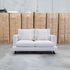 The Melbourne Deep Seat Feather & Foam Two Seat Sofa - Biscuit