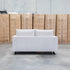 The Melbourne Deep Seat Feather & Foam Two Seat Sofa - Biscuit
