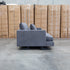 Melbourne Deep Seat Feather & Foam Three Seat Sofa - Obsidian
