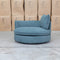 The Mesa Feather & Foam Round Swivel Daybed - Aqua available to purchase from Warehouse Furniture Clearance at our next sale event.