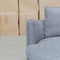 The Mesa Feather & Foam Round Swivel Daybed - Grey available to purchase from Warehouse Furniture Clearance at our next sale event.