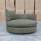 The Mesa Feather & Foam Round Swivel Daybed - Olive available to purchase from Warehouse Furniture Clearance at our next sale event.