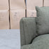 The Mesa Feather & Foam Round Swivel Daybed - Olive