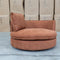 The Mesa Feather & Foam Round Swivel Daybed - Rust available to purchase from Warehouse Furniture Clearance at our next sale event.