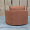 The Mesa Feather & Foam Round Swivel Daybed - Rust available to purchase from Warehouse Furniture Clearance at our next sale event.