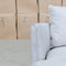The Mesa Feather & Foam Round Swivel Daybed - Cream available to purchase from Warehouse Furniture Clearance at our next sale event.