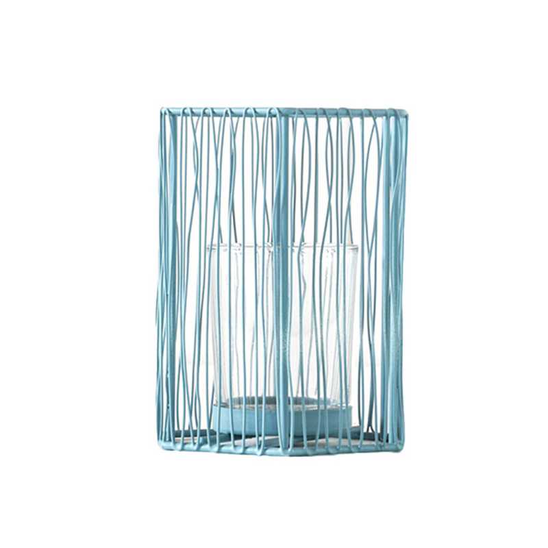 The Rayell Metal Votive Candle Holder - Blue - AC1026 - Available Instore Only available to purchase from Warehouse Furniture Clearance at our next sale event.