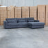 The Midtown Deep Seat RHF Chaise Lounge - Leeds Carbon