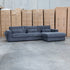 The Midtown Deep Seat RHF Chaise Lounge - Leeds Carbon