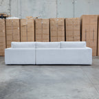 The Midtown Deep Seat RHF Chaise Lounge - Leeds Oat available to purchase from Warehouse Furniture Clearance at our next sale event.