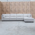 The Malta Modular Corner Lounge with Ottoman - Oat