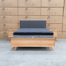 The Brooklyn Messmate Hardwood & Fabric King Bed available to purchase from Warehouse Furniture Clearance at our next sale event.