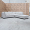The Malta Modular Corner Lounge with Ottoman - Oat available to purchase from Warehouse Furniture Clearance at our next sale event.