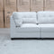 The Malta Modular Corner Lounge with Ottoman - Oat available to purchase from Warehouse Furniture Clearance at our next sale event.