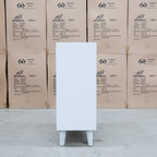 The Gracey White Timber Tall Boy available to purchase from Warehouse Furniture Clearance at our next sale event.