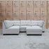 The Malta Modular Corner Lounge with Ottoman - Oat
