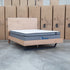 The Monaco Live Edge Messmate Timber Queen Floating Bedframe