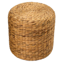The Natural Seagrass Water Hyacinth Pouf - Natural - GV20 - Available In-Store Only available to purchase from Warehouse Furniture Clearance at our next sale event.