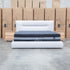The Quinn King Upholstered Bed - Natural