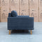 The Khloe 2 Seater Fabric Sofa - Charcoal available to purchase from Warehouse Furniture Clearance at our next sale event.