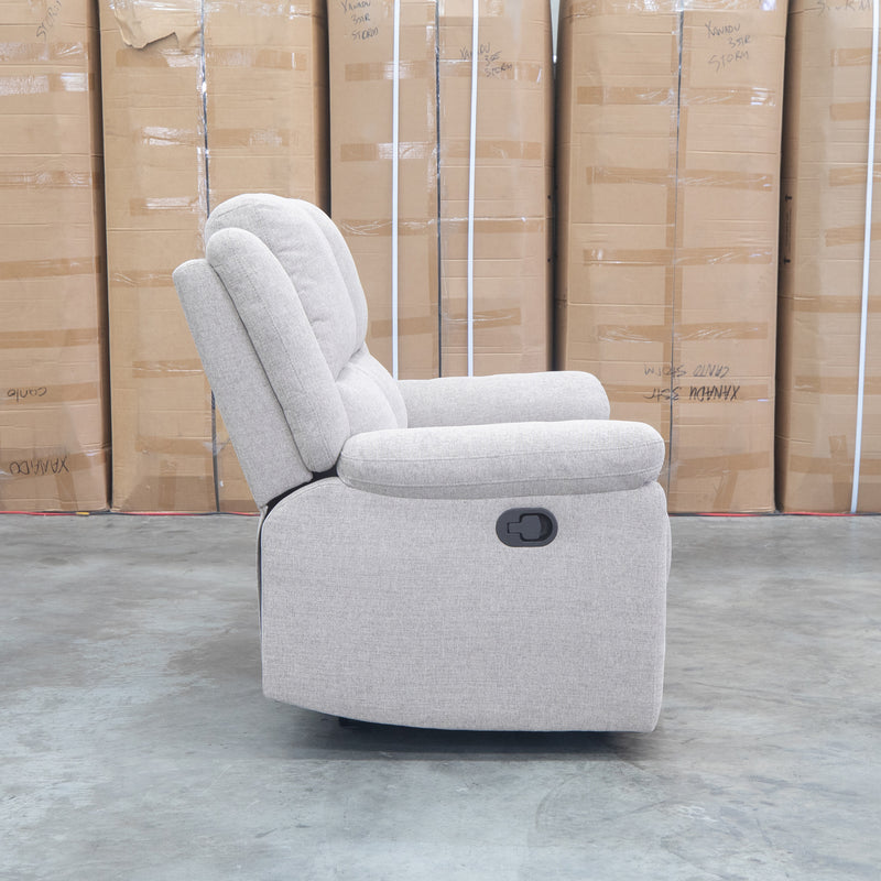 The Hayman Two Seat Recliner Lounge - Bark
