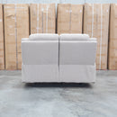 Hayman Two Seat Recliner Lounge - Bark - Warehouse Furniture Clearance