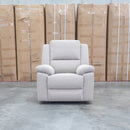 Hayman Single Recliner - Bark - Warehouse Furniture Clearance