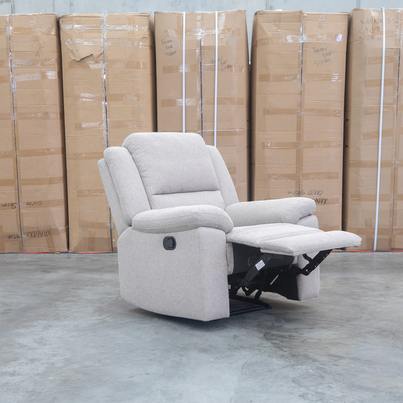 The Hayman Single Recliner - Bark