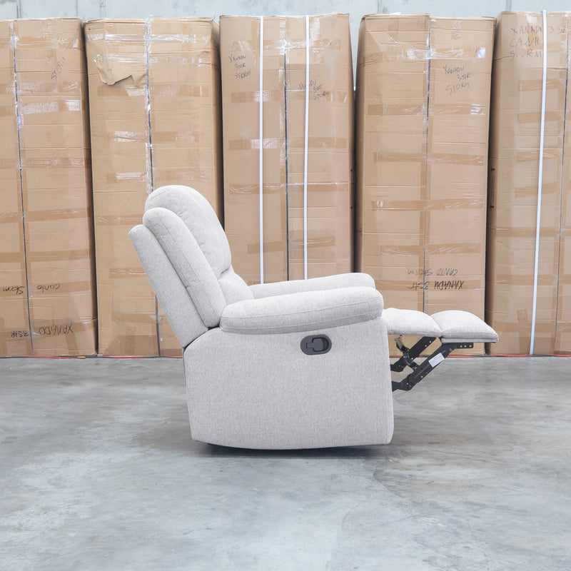 The Hayman Single Recliner - Bark
