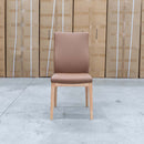 The Hampshire Leather Dining Chair - Cognac available to purchase from Warehouse Furniture Clearance at our next sale event.