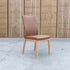 The Hampshire Leather Dining Chair - Cognac