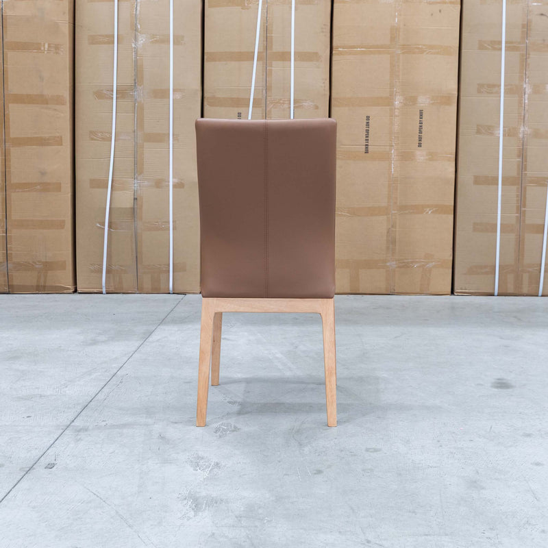 The Hampshire Leather Dining Chair - Cognac