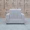 The Marina Bay Feather & Foam Dual Motor Electric Recliner - Oatmeal available to purchase from Warehouse Furniture Clearance at our next sale event.