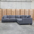 The Adelina Deep Seated Corner Lounge - Obsidian