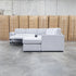 The Ashton Modular Corner Chaise Lounge with Sofa Bed - Pewter