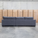 Adelina Deep Seated Corner Lounge - Obsidian - Warehouse Furniture Clearance
