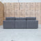 The Lupara Feather 5 Seat Modular Corner Lounge - Charcoal available to purchase from Warehouse Furniture Clearance at our next sale event.