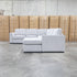 The Ashton Modular Corner Chaise Lounge with Sofa Bed - Pewter