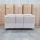 Hayman Three Seat Recliner Lounge - Bark - Warehouse Furniture Clearance
